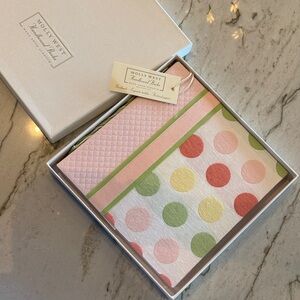 Molly West Polka Dot photo album Newborn keepsake book